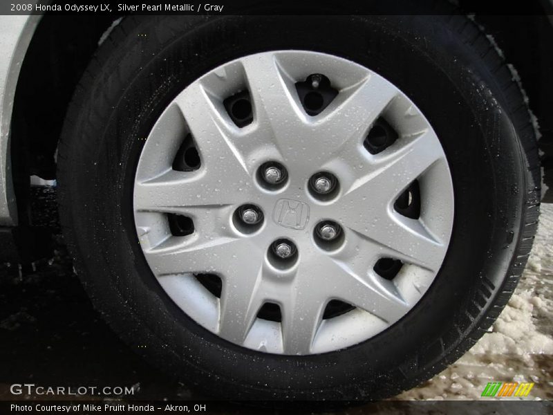 Silver Pearl Metallic / Gray 2008 Honda Odyssey LX