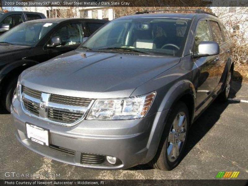 Silver Steel Metallic / Dark Slate Gray 2009 Dodge Journey SXT AWD