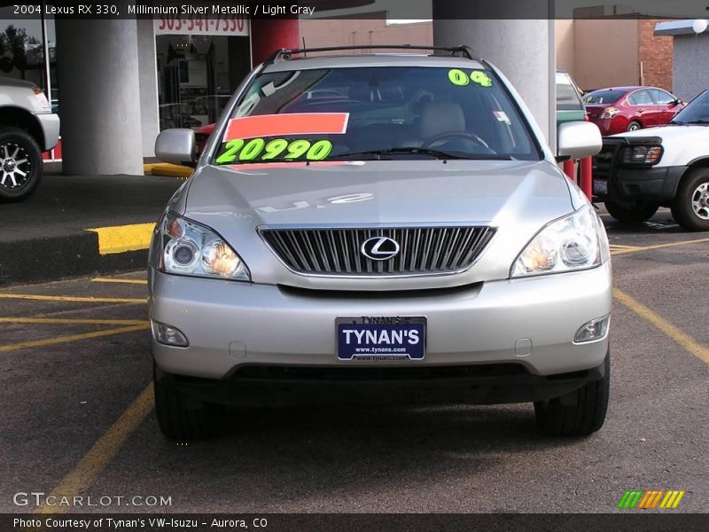 Millinnium Silver Metallic / Light Gray 2004 Lexus RX 330