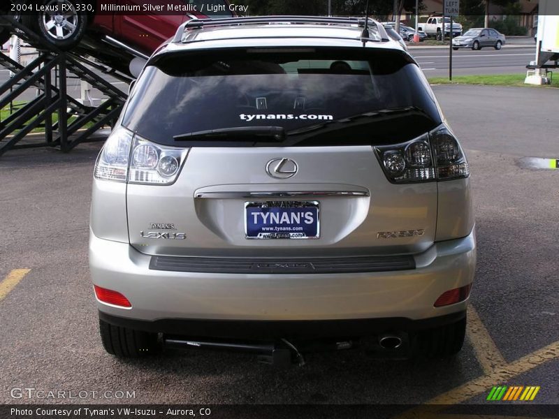 Millinnium Silver Metallic / Light Gray 2004 Lexus RX 330