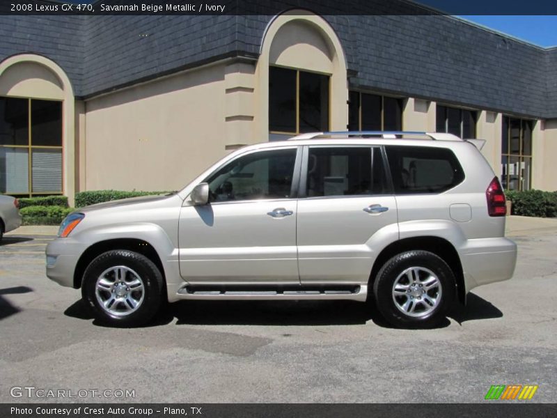 Savannah Beige Metallic / Ivory 2008 Lexus GX 470