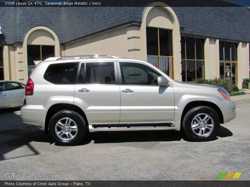 Savannah Beige Metallic / Ivory 2008 Lexus GX 470
