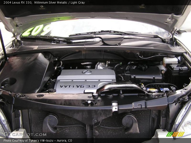 Millinnium Silver Metallic / Light Gray 2004 Lexus RX 330