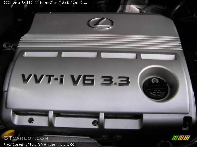 Millinnium Silver Metallic / Light Gray 2004 Lexus RX 330