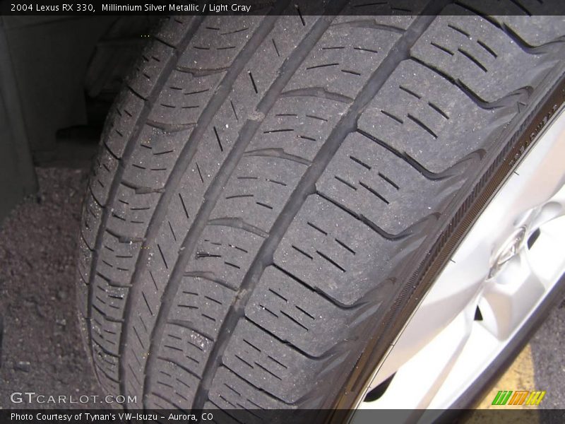 Millinnium Silver Metallic / Light Gray 2004 Lexus RX 330