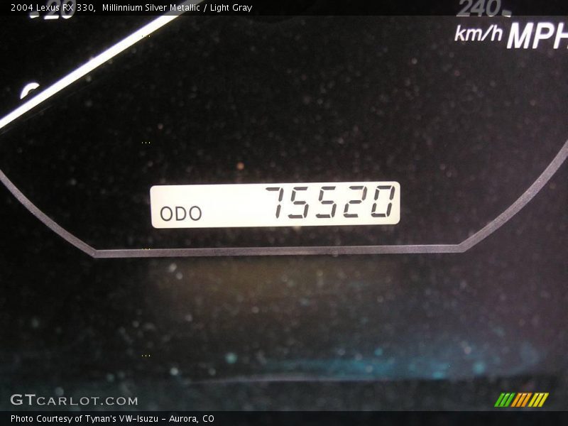 Millinnium Silver Metallic / Light Gray 2004 Lexus RX 330
