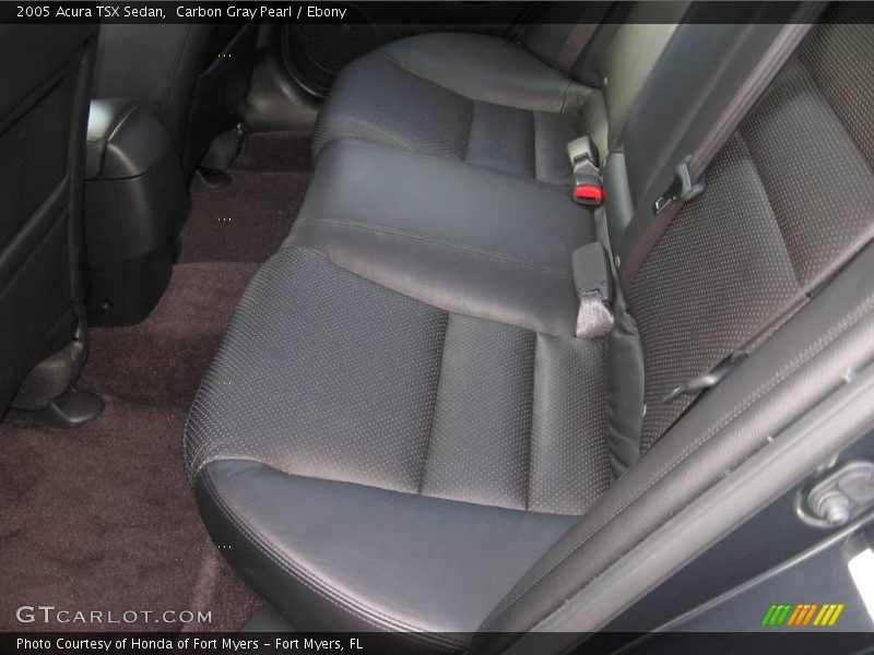 Carbon Gray Pearl / Ebony 2005 Acura TSX Sedan