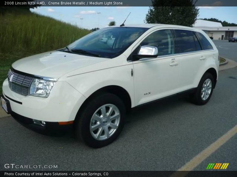 Creme Brulee Metallic / Medium Light Stone 2008 Lincoln MKX AWD