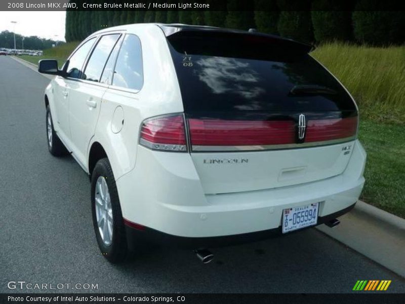 Creme Brulee Metallic / Medium Light Stone 2008 Lincoln MKX AWD