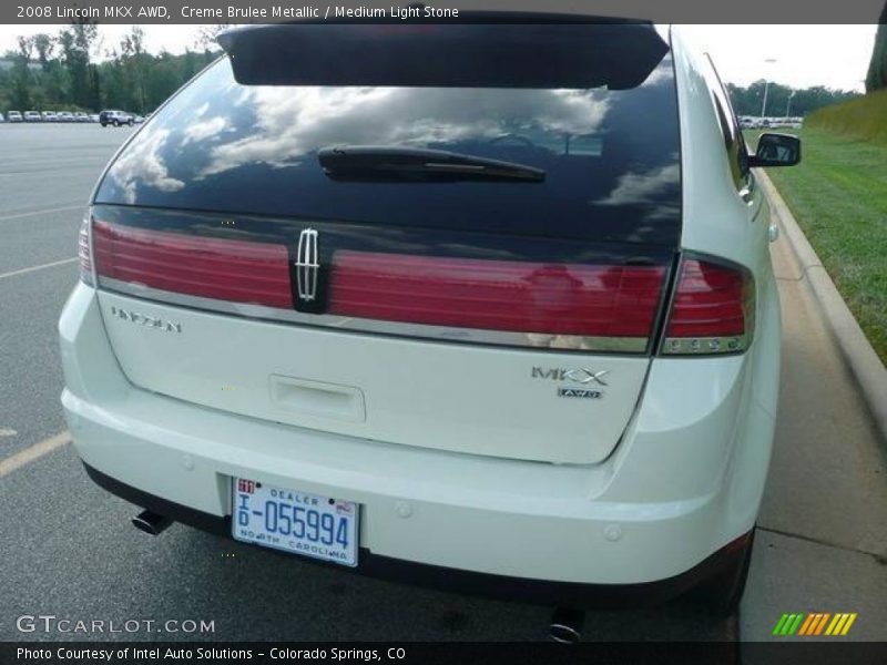 Creme Brulee Metallic / Medium Light Stone 2008 Lincoln MKX AWD