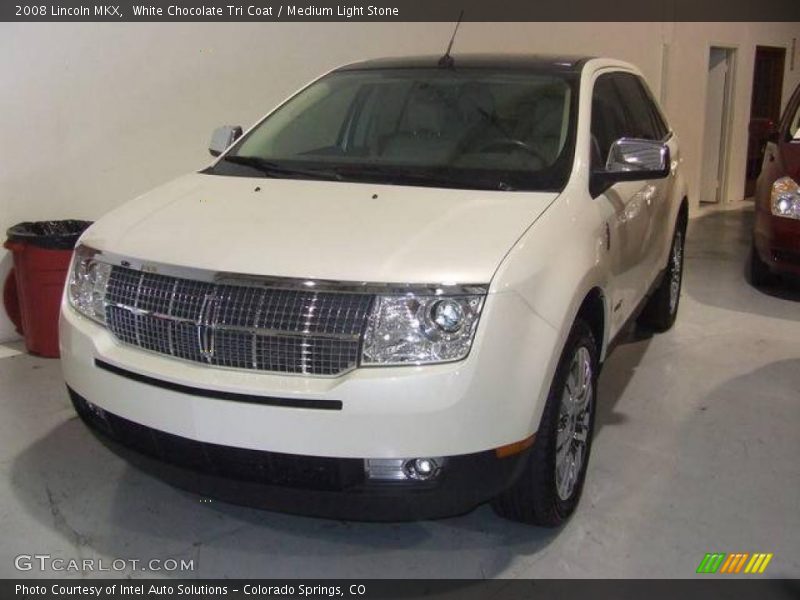 White Chocolate Tri Coat / Medium Light Stone 2008 Lincoln MKX