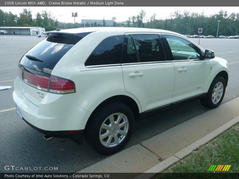 Creme Brulee Metallic / Medium Light Stone 2008 Lincoln MKX AWD