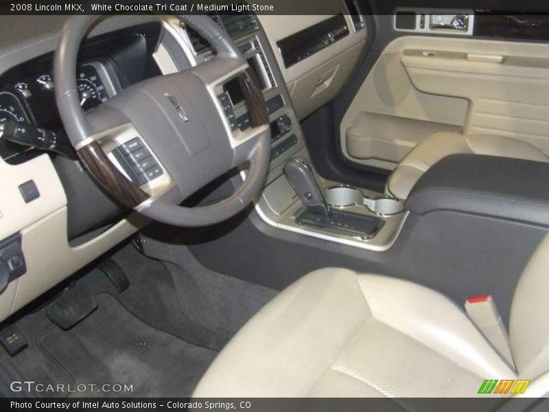 White Chocolate Tri Coat / Medium Light Stone 2008 Lincoln MKX