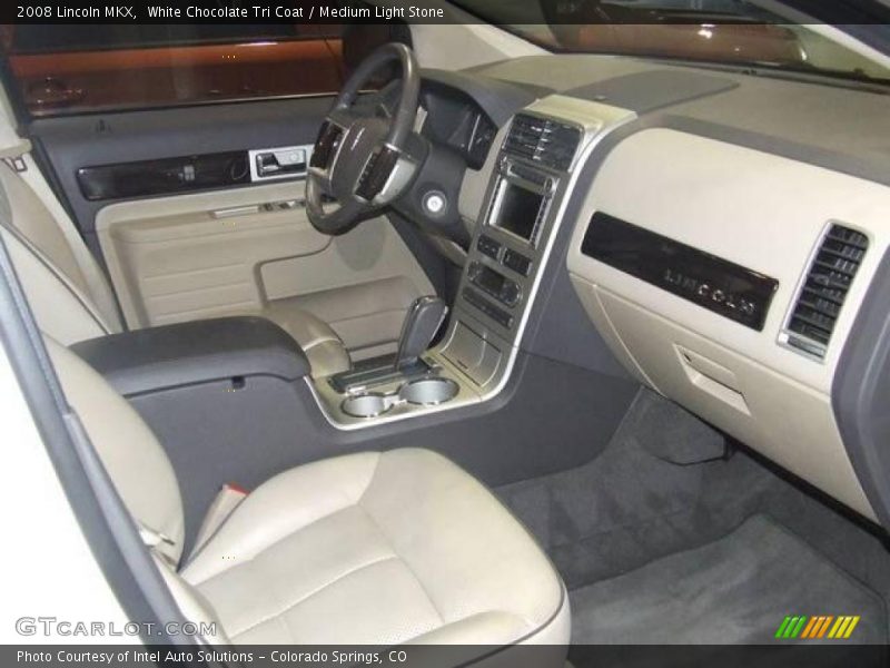 White Chocolate Tri Coat / Medium Light Stone 2008 Lincoln MKX