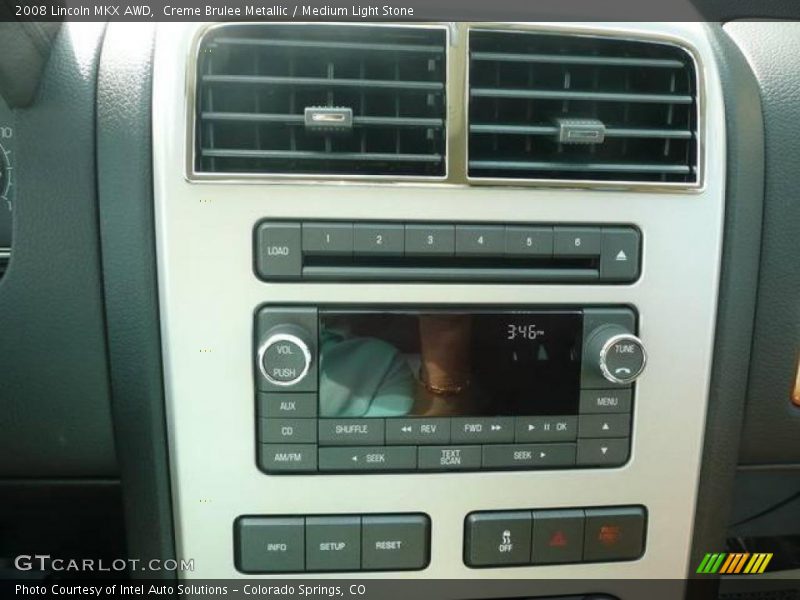 Creme Brulee Metallic / Medium Light Stone 2008 Lincoln MKX AWD