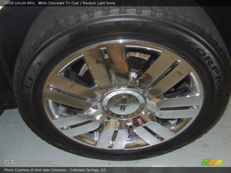 White Chocolate Tri Coat / Medium Light Stone 2008 Lincoln MKX