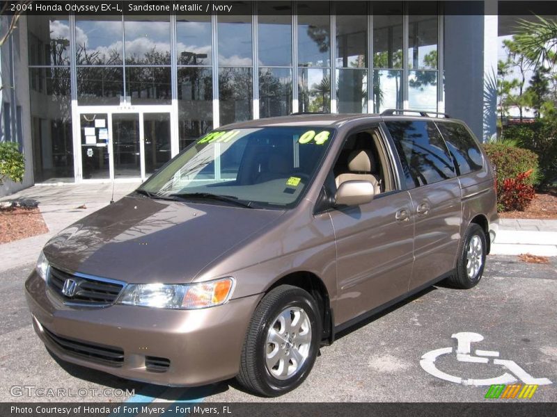 Sandstone Metallic / Ivory 2004 Honda Odyssey EX-L