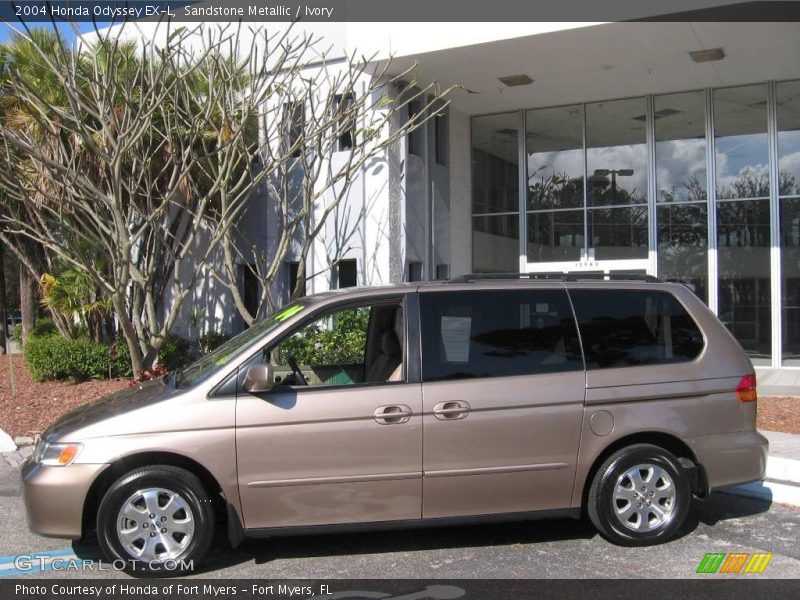 Sandstone Metallic / Ivory 2004 Honda Odyssey EX-L