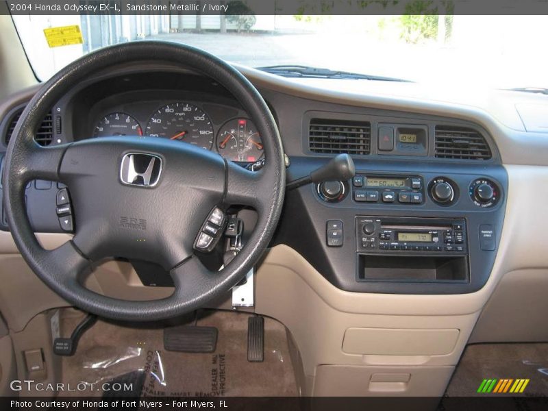 Sandstone Metallic / Ivory 2004 Honda Odyssey EX-L