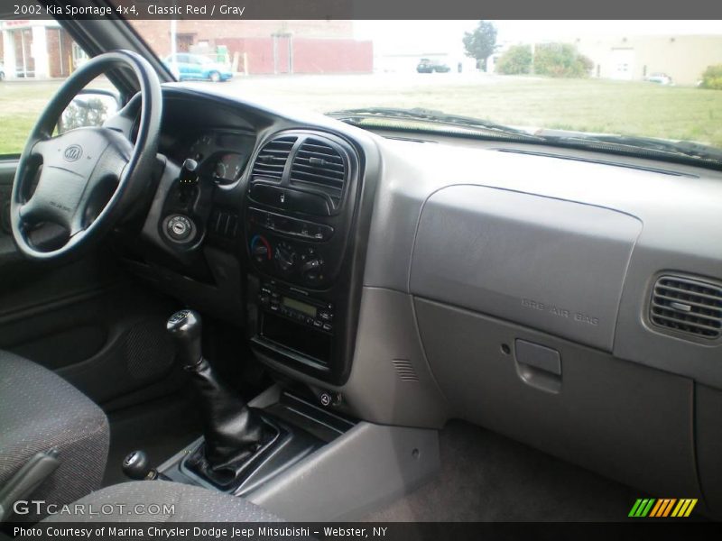 Classic Red / Gray 2002 Kia Sportage 4x4