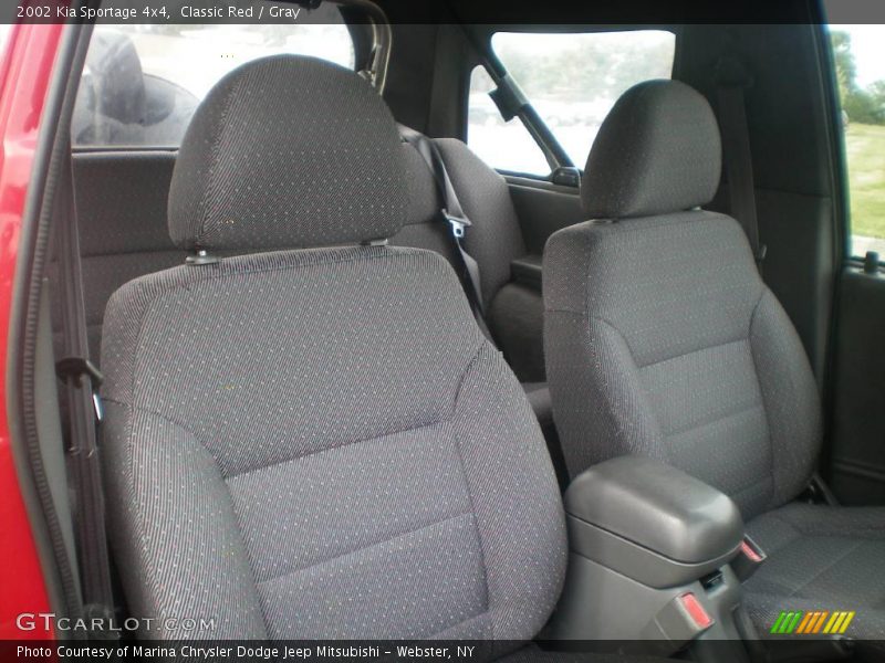 Classic Red / Gray 2002 Kia Sportage 4x4