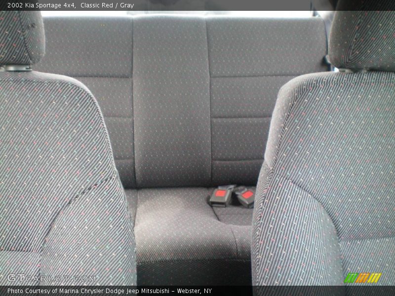 Classic Red / Gray 2002 Kia Sportage 4x4