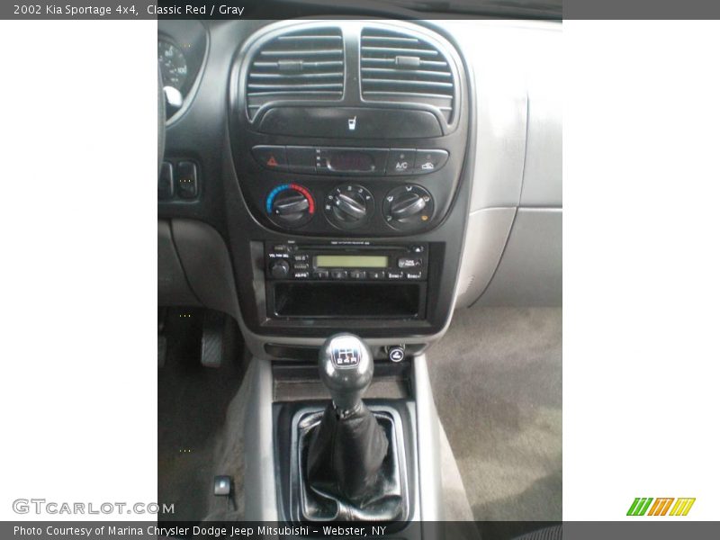 Classic Red / Gray 2002 Kia Sportage 4x4