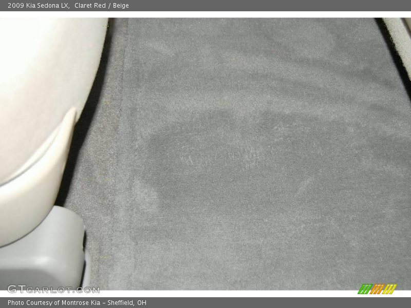 Claret Red / Beige 2009 Kia Sedona LX