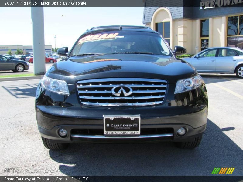 Black Obsidian / Graphite 2007 Infiniti FX 35