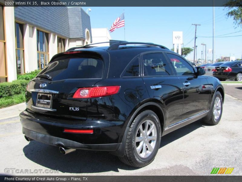 Black Obsidian / Graphite 2007 Infiniti FX 35