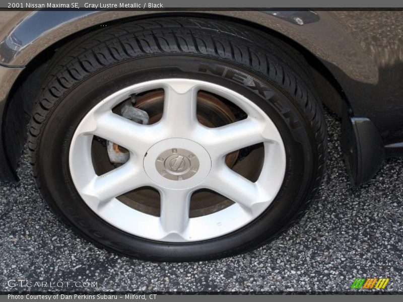 Gray Lustre Metallic / Black 2001 Nissan Maxima SE
