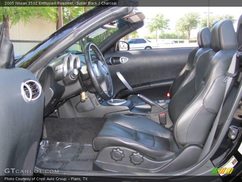 Super Black / Charcoal 2005 Nissan 350Z Enthusiast Roadster