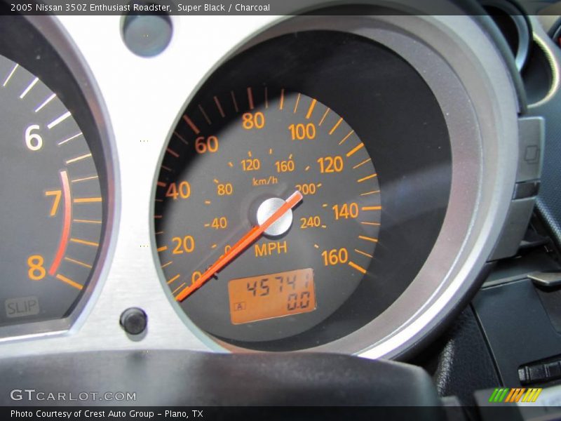Super Black / Charcoal 2005 Nissan 350Z Enthusiast Roadster