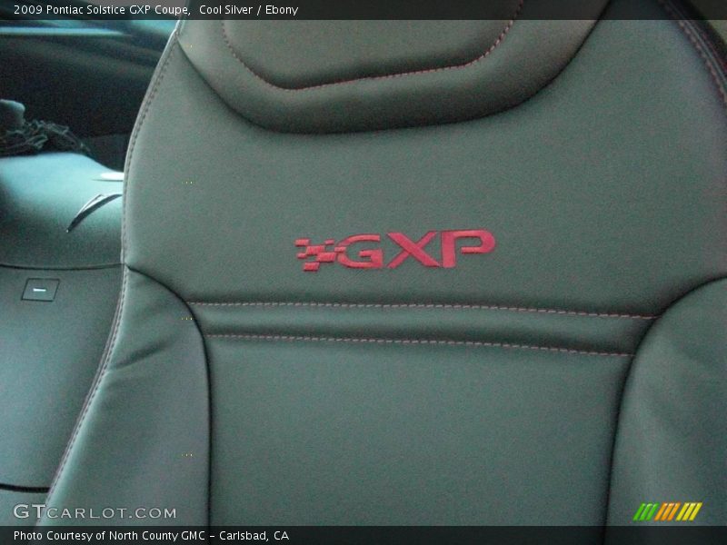 Cool Silver / Ebony 2009 Pontiac Solstice GXP Coupe