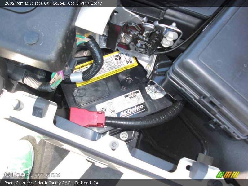 Cool Silver / Ebony 2009 Pontiac Solstice GXP Coupe