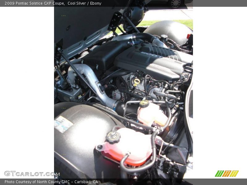 Cool Silver / Ebony 2009 Pontiac Solstice GXP Coupe