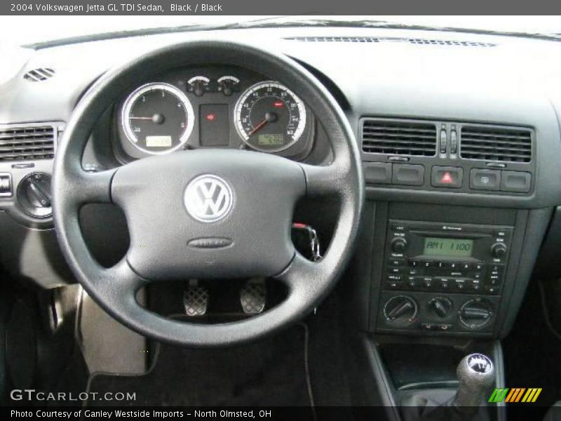 Black / Black 2004 Volkswagen Jetta GL TDI Sedan