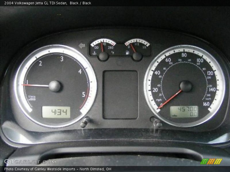 Black / Black 2004 Volkswagen Jetta GL TDI Sedan