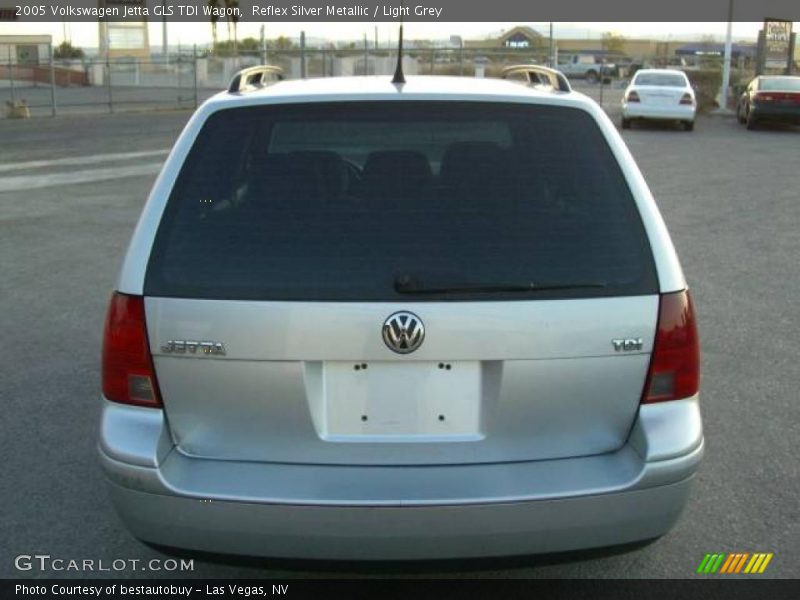 Reflex Silver Metallic / Light Grey 2005 Volkswagen Jetta GLS TDI Wagon