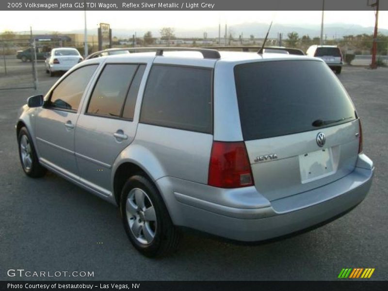 Reflex Silver Metallic / Light Grey 2005 Volkswagen Jetta GLS TDI Wagon