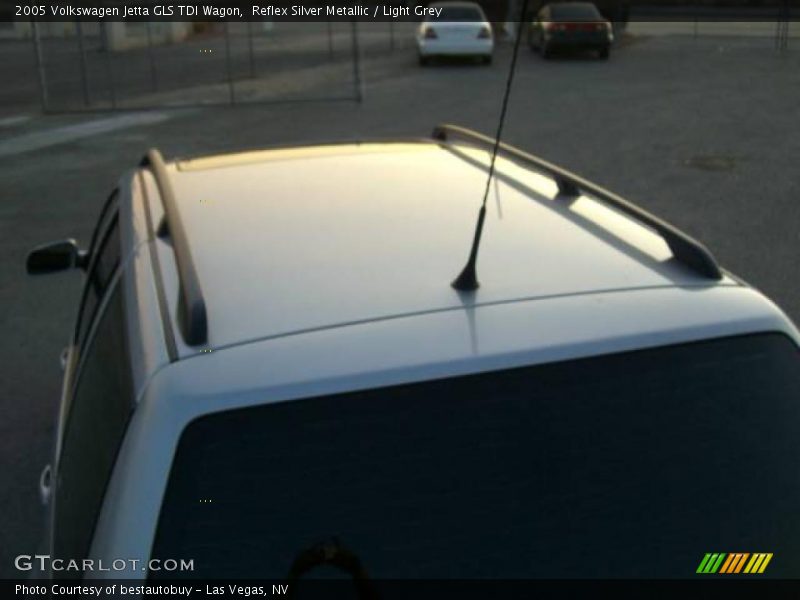 Reflex Silver Metallic / Light Grey 2005 Volkswagen Jetta GLS TDI Wagon