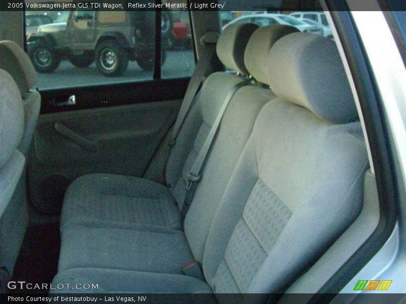 Reflex Silver Metallic / Light Grey 2005 Volkswagen Jetta GLS TDI Wagon