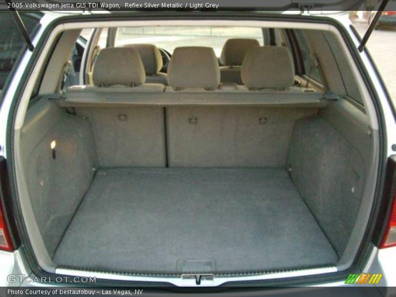 Reflex Silver Metallic / Light Grey 2005 Volkswagen Jetta GLS TDI Wagon