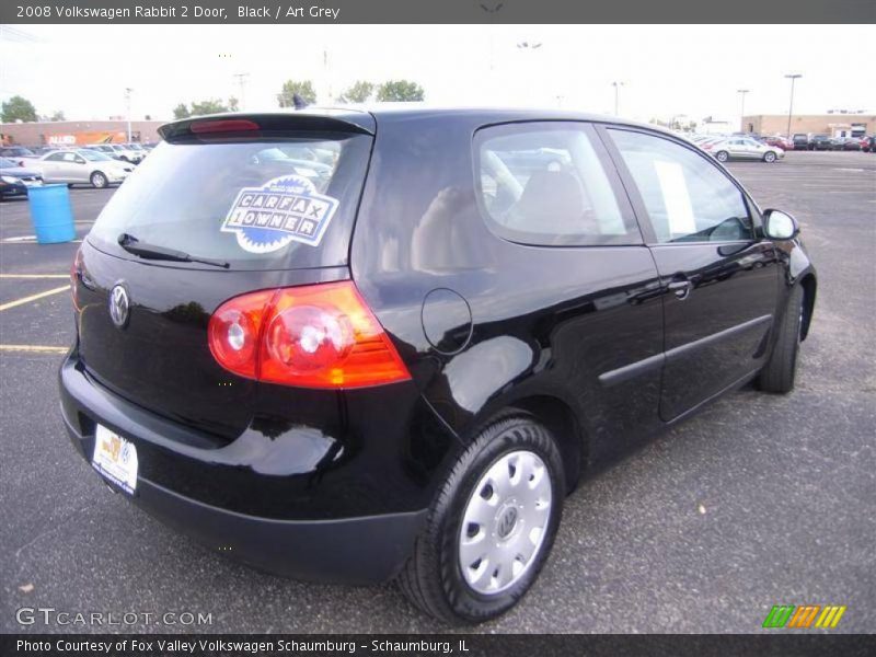 Black / Art Grey 2008 Volkswagen Rabbit 2 Door