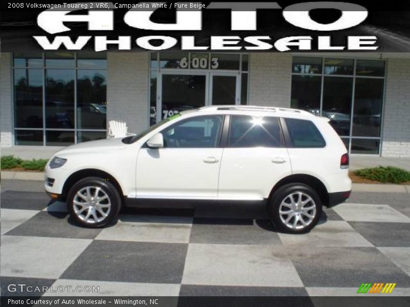 Campanella White / Pure Beige 2008 Volkswagen Touareg 2 VR6