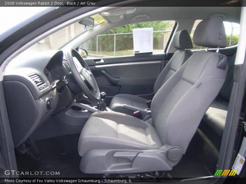 Black / Art Grey 2008 Volkswagen Rabbit 2 Door