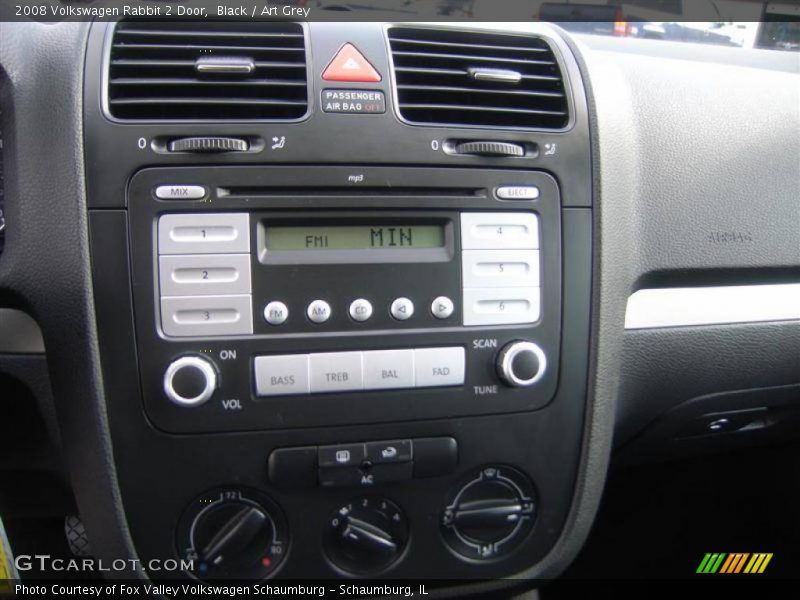 Black / Art Grey 2008 Volkswagen Rabbit 2 Door