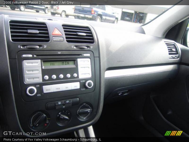 Black / Art Grey 2008 Volkswagen Rabbit 2 Door