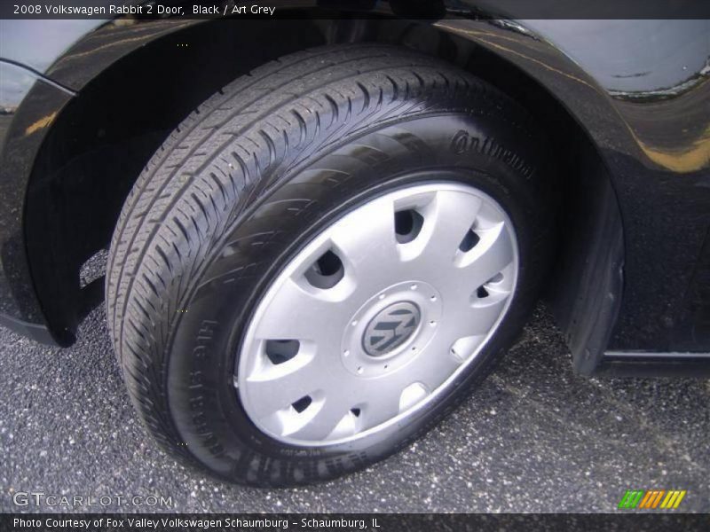 Black / Art Grey 2008 Volkswagen Rabbit 2 Door