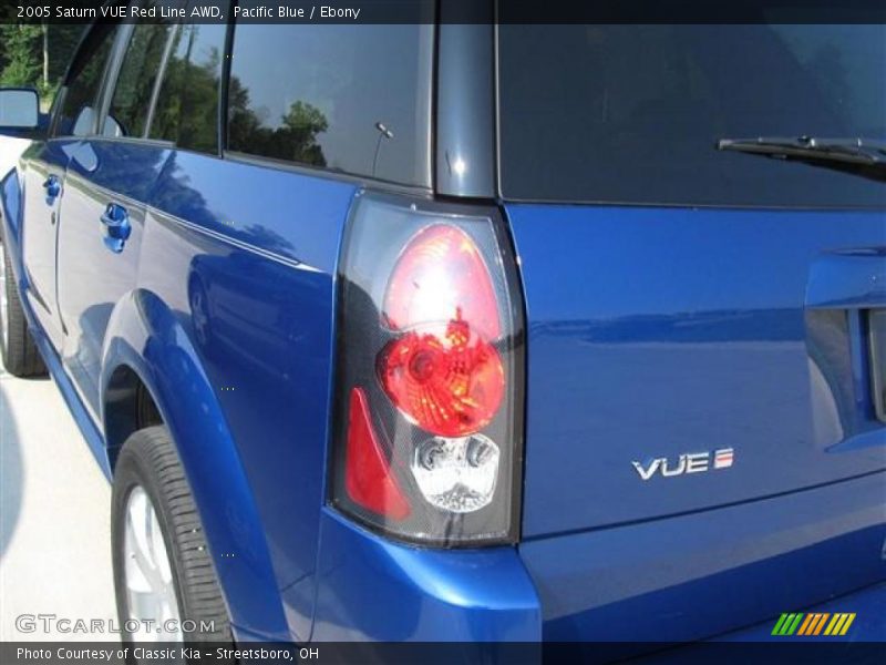 Pacific Blue / Ebony 2005 Saturn VUE Red Line AWD